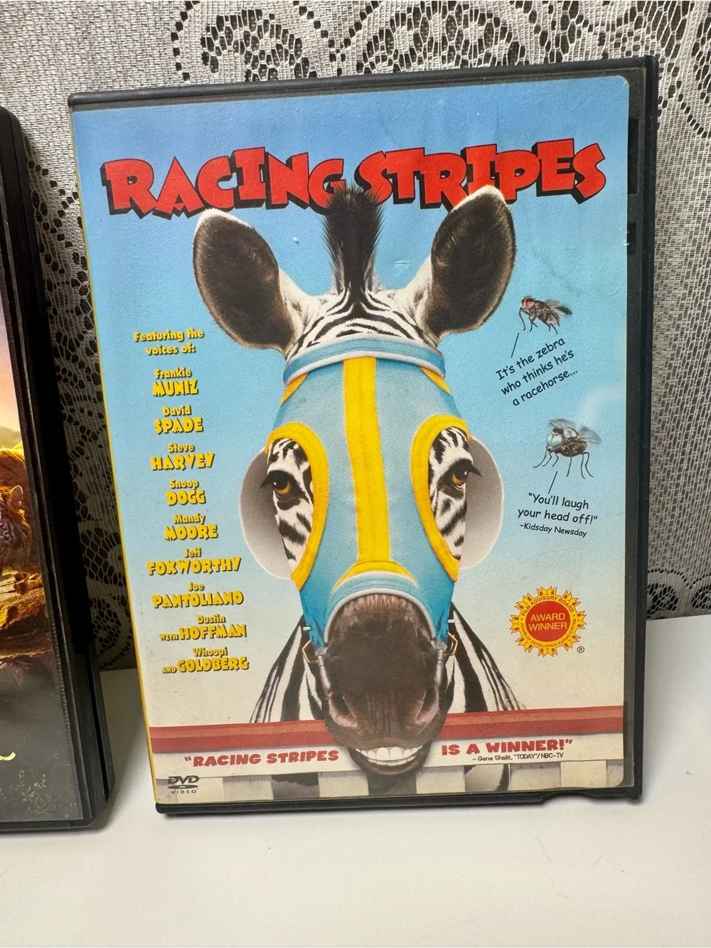 Kids Disney Movies DVD Lot 3PC. Jungle Book,Planes and Racing Stripes Family Set